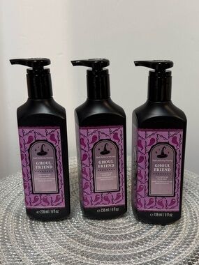 BBW Ghoul Friend Cleansing Gel Hand Soap Set of 3 NWT